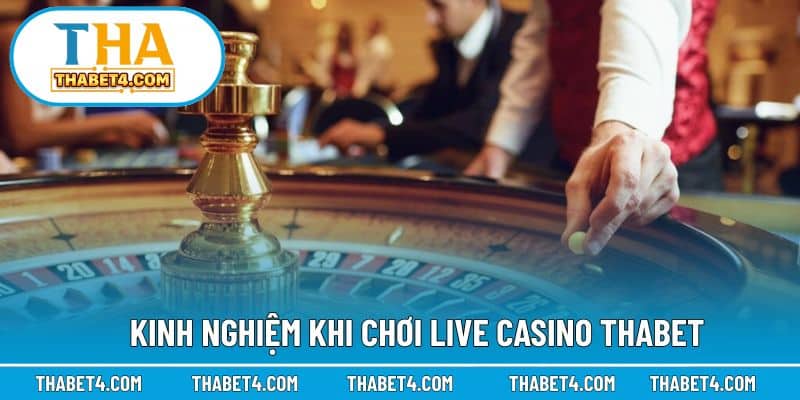 Bí quyết chơi live casino hiệu quả giúp gia tăng cơ hội chiến thắng