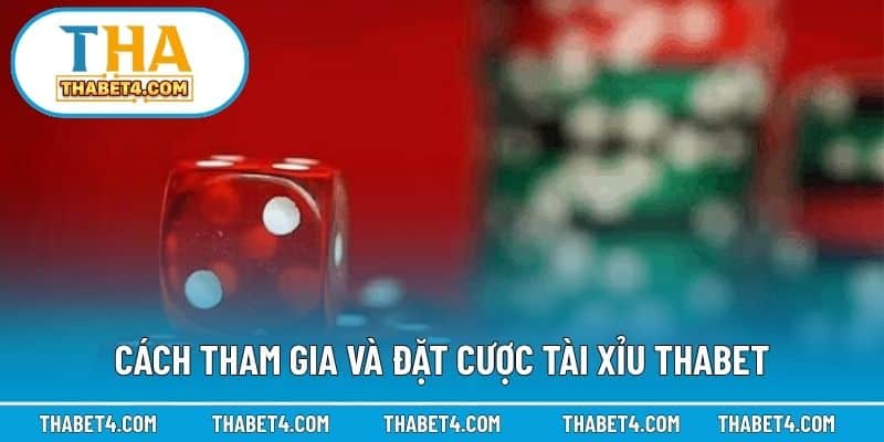 Cách tham gia và đặt cược tài xỉu Thabet