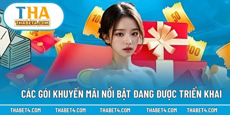 Danh sách các ưu đãi nổi bật đang triển khai trên hệ thống