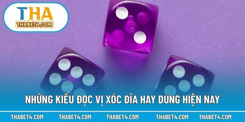 Những kiểu đọc vị xóc đĩa hay dùng hiện nay